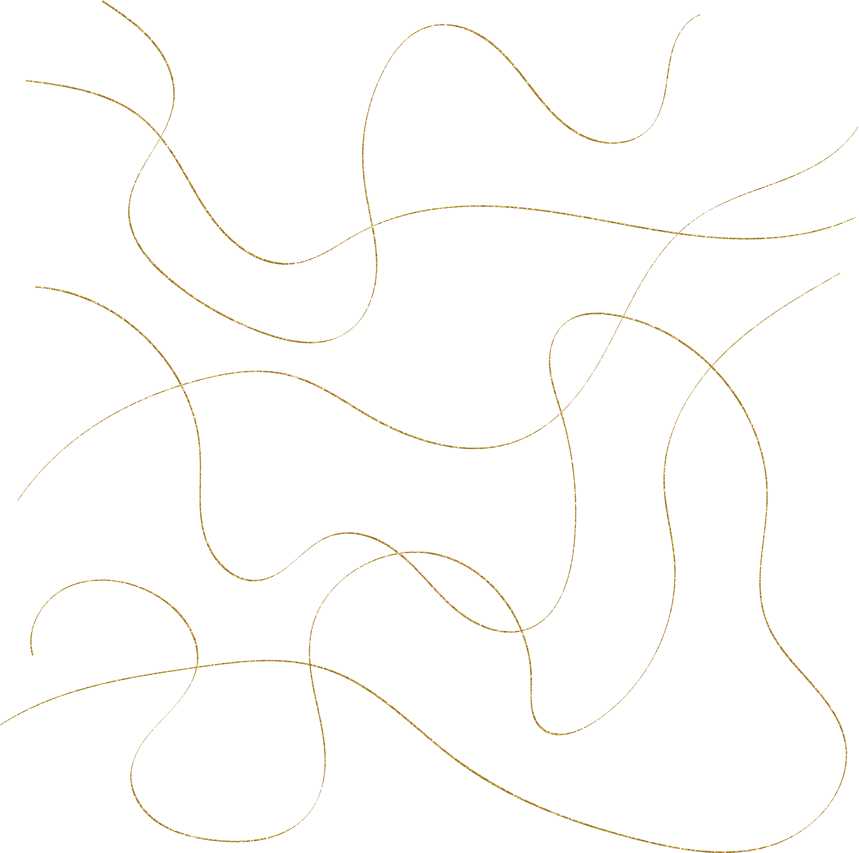 golden abstract lines